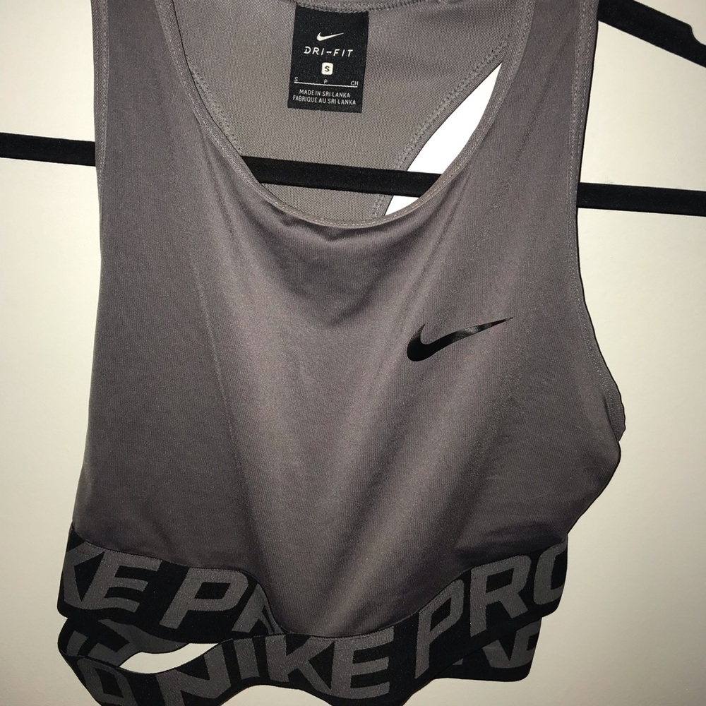 Nike mesh sports bra